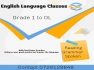 English Language Classes For Grade 1 to OL