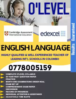 ENGLISH LANGUAGE edexcel