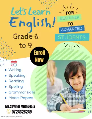 ENGLISH LANGUAGE Grade 6 to 9