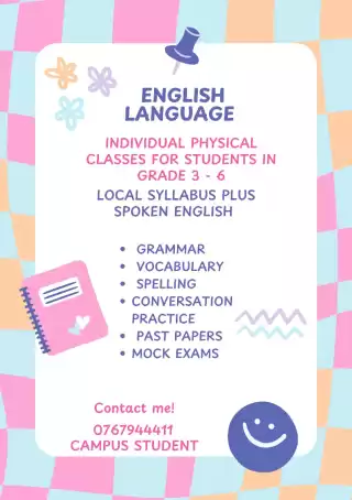 ENGLISH LANGUAGE WITH SPOKEN