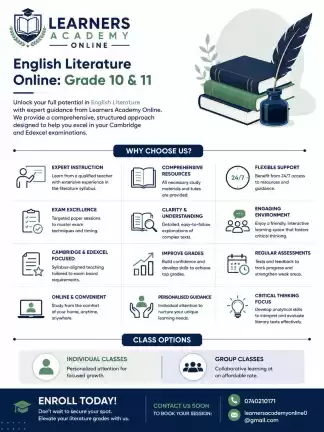 English Lilterature online