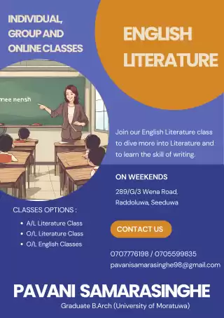 English Literature Classes