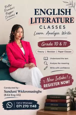 English Literature Classes for Grades 10 & 11 | Theory, Revision & Paper Classes