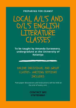English Literature for A/L students