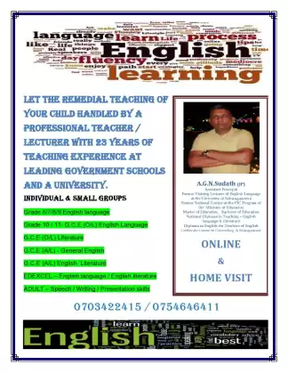 English Literature Local / EDEXCEL