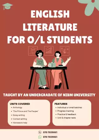 English Literature of O/L students