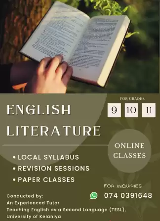 English Literature online classes