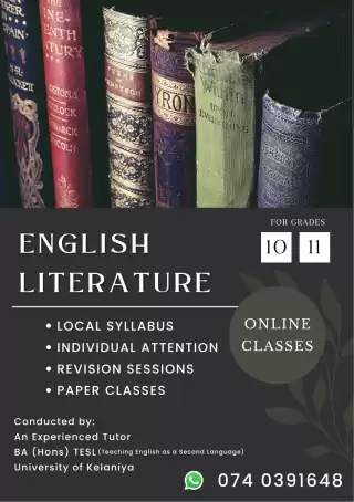 English Literature online classes