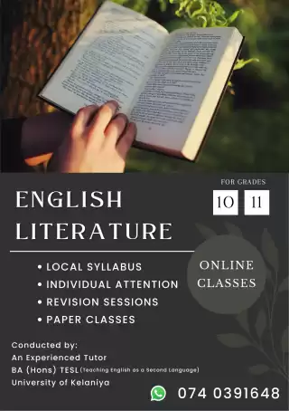 English Literature Online Classes