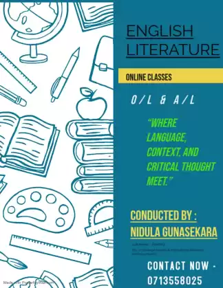 English Literature Online classes for ALs and OLs