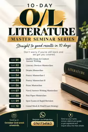 ENGLISH LITERATURE PAPER SERIES