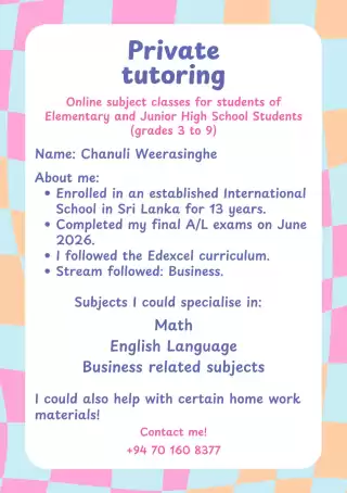 English / Mathematics / Commerce