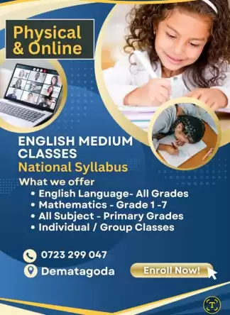 English & Maths. ( National Syllabus)