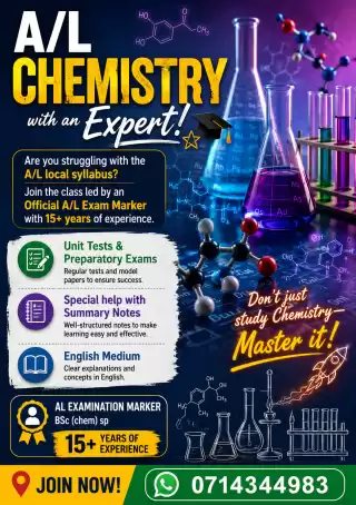 English medium Chemistry theory and paper class for AL local syllabus