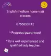 English Medium Edexcel /National / Cambridge Syllabus - Home Visit Classes