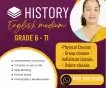 English Medium History Tuition