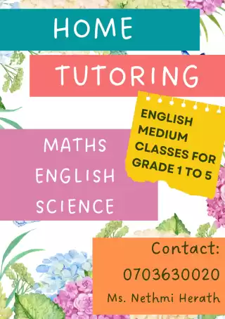 English Medium Home Tutoring For Primary Students
