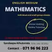 English medium mathematics classes for Local and London Syllabus