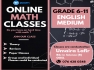 ENGLISH MEDIUM - MATHS CLASSES FOR GRADE 6 - 11