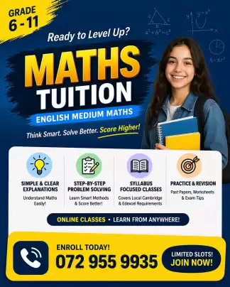 English medium Maths - Grade 6-11