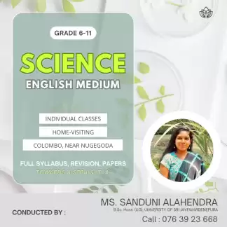 English Medium OL Science classes
