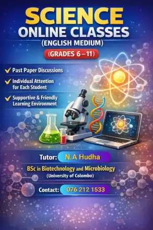 English medium online Science class