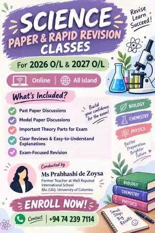 English medium Paper and Rapid Revision classes