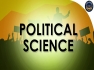 ENGLISH MEDIUM POLITICAL SCIENCE CLASS