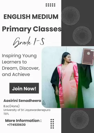 English medium Primary classes