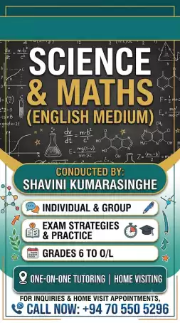 English medium Science and Mathematics Class