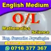 English medium Small group Classes for O/L Science & Mathematics