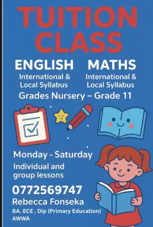 English tuition