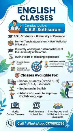 🌟✨ ENGLISH TUITION CLASSES ✨🌟 🚀 Speak English Confidently & Fluently!