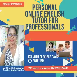 'Enhancing your English skills for personal improvement.'