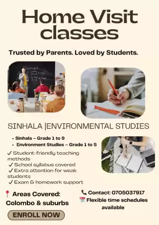 ENV, Sinhala and English Class