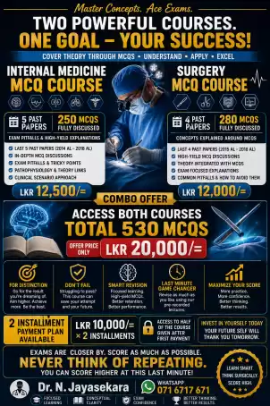 ERPM/MBBS SURGERY/INTERNAL MEDICINE MCQ COURSE