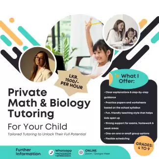 Excel In Math & Biology with Expert Guidance – Classes for Ages 10–15 / Grades 4 To 9