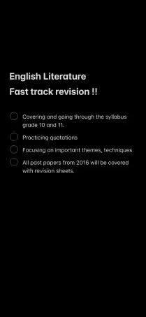 Fast track Eng literature for 10&11 (2026OL)
