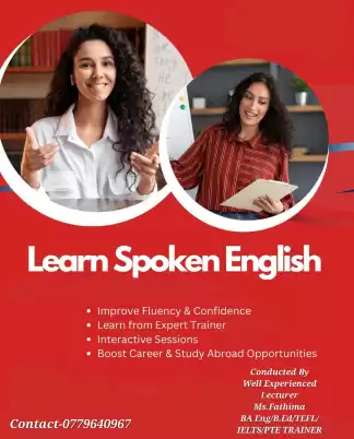 Fast Track Spoken English Course for Ladies
