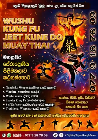 Fighting Tigers Kung Fu School | Kung Fu | Wushu | Mauy Thai | Jeet Kune Do | Kandy