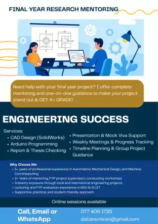 Final Year Project Mentoring