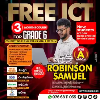 Free grade 6 ICT class