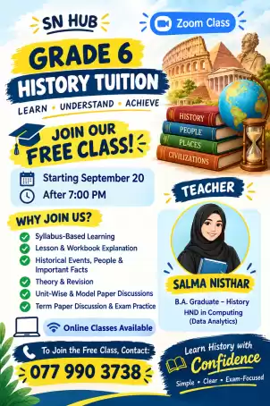 Free History Class for Grade 6