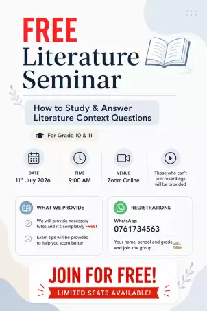 FREE literature seminar