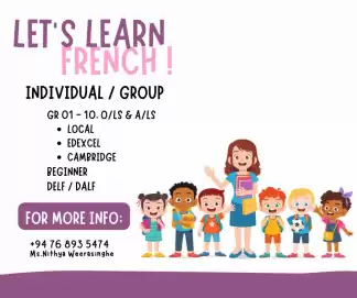 French Class Online and In Colombo For EDEXCEL, Cambridge and Local Exams