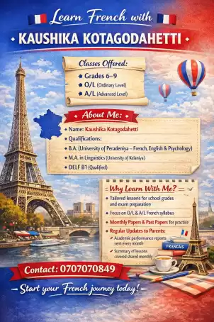 French Class (Online and Physical)