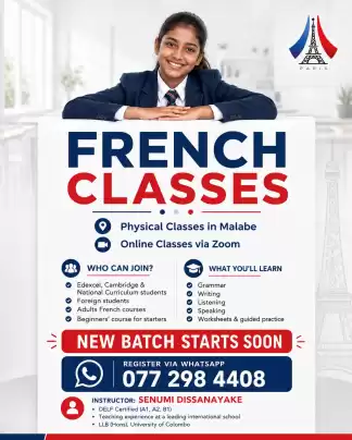 French Classes for All grades