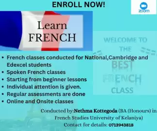 French Classes for Edexcel and Cambridge Students