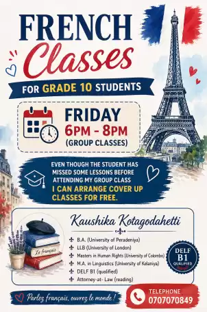 French classes (grade 10)