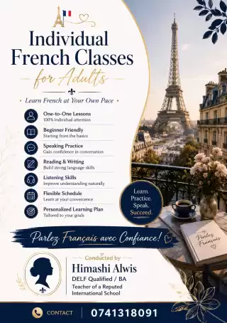 French classes - Individual / Adults